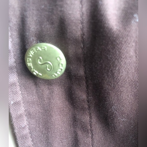 Jones Wear Studio Chocolate Brown Jean Jacket - Picture 6 of 8